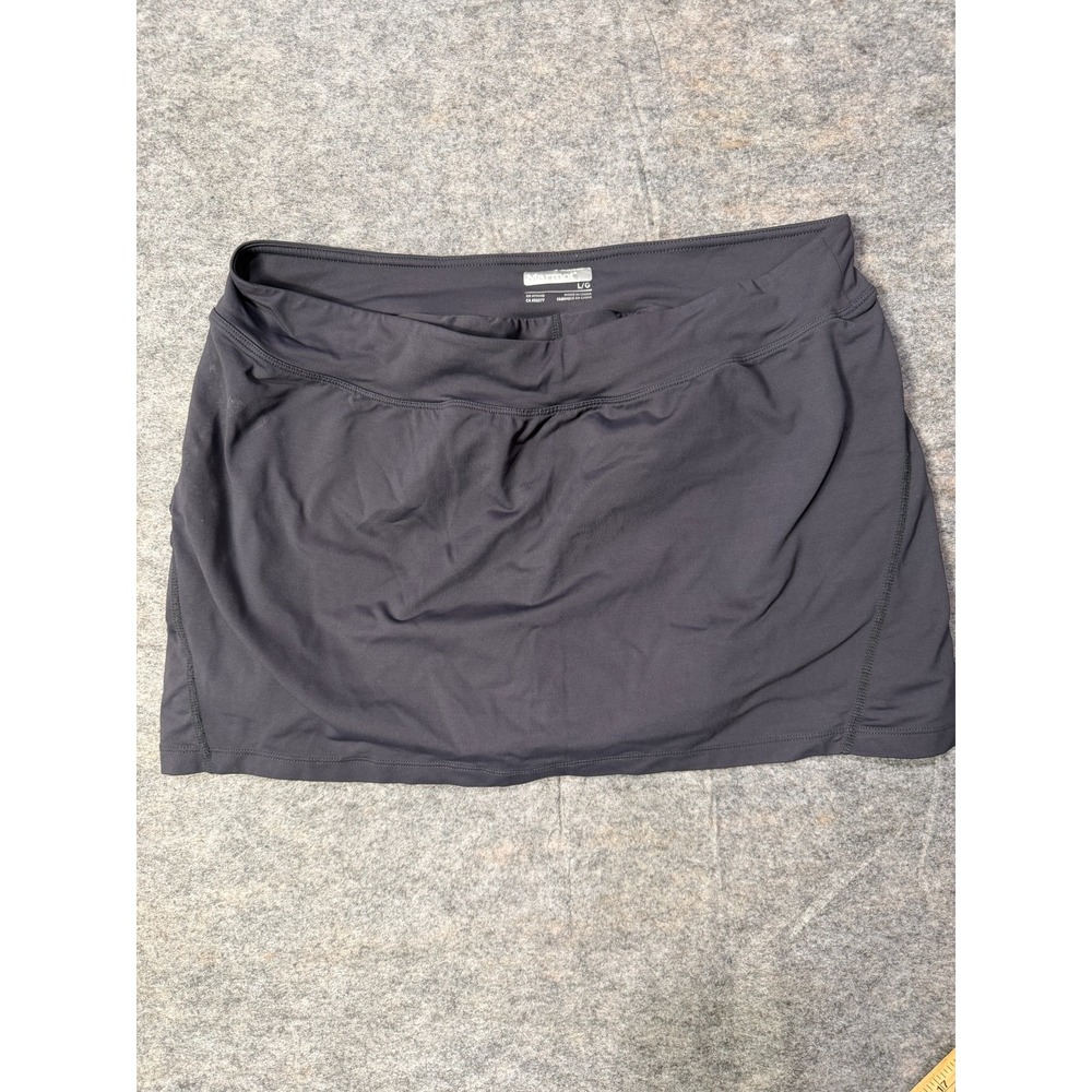 Marmot Skort Womens Large Black Athletic Hiking Tennis Skirt Activewear 1531
